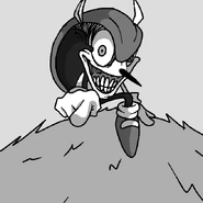 SMI1EDILLO peeking from the hill, "HILL"