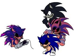 sonic the hedgehog, Xenophanes, sonic.exe / Still Friends - pixiv