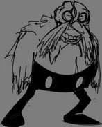 An unfinished version of the 2.5 sprite
