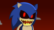 Sonic.exe revealing himself