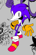 Needlemouse ft. in a art piece