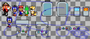 A sprite sheet for the minigames [Drawn by Ice0tto]