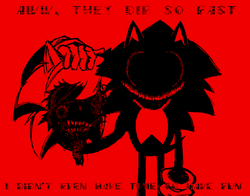 Catswell Wave on X: Sonic.exe became popular in early 2010-ies and started  this from game by MY5TCrimson. This thing became popular cuz game had some  sort of dark athosphere and inevitability of