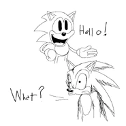 Interacting with ''Sonic''[5] (old)