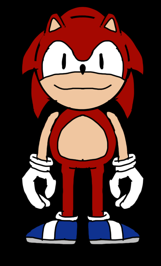 my own sonic.exe design guess he'll be called EYX