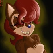 Shannon's take on the old Sally.EXE Painting.