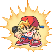 BF's appearance when facing Super Sonic in VS. Sonic.EXE.