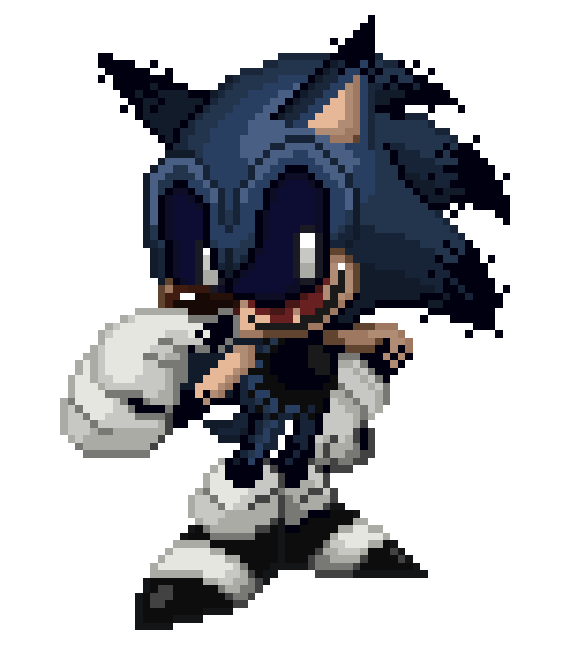 Pixel Papercraft - Sonic.eyx(Sonic.exe Fangame)