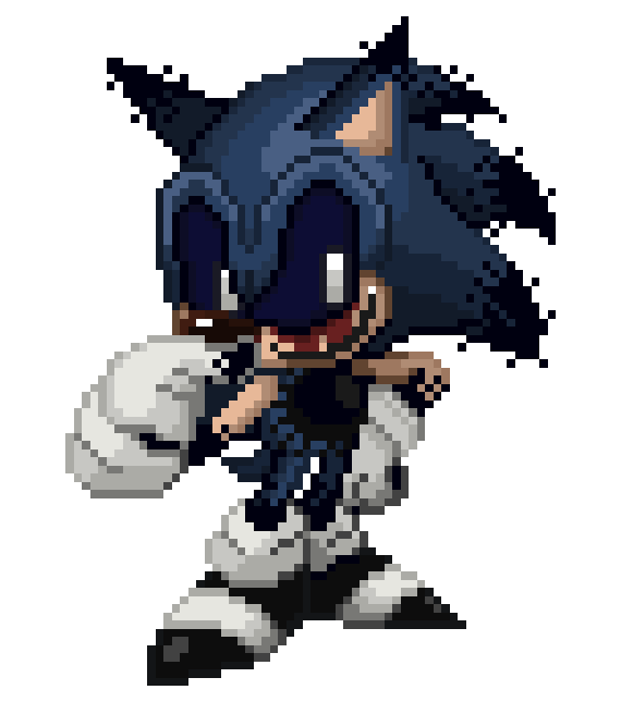 Pixilart - faker sonic by blue-blue