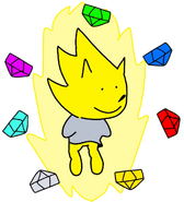 Scoggy if he somehow acquired all 7 Chaos Emeralds