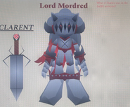 Lord Mordred, the Everlasting Champion. (Created by The Supreme Overlord God King of Crabs)
