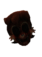 Sally_ALT jumpscaring the player when they run out of all 5 lives.
