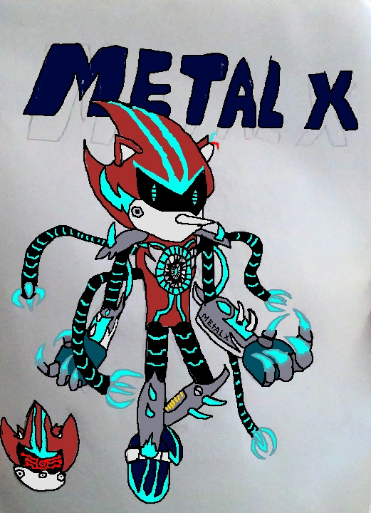 Metal Sonic Chao Head Pal