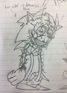 Oldest and presumably the very first concept of the true form of Satanos.