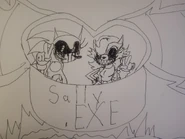 TitleScreenSallyEXE.jpg (153 KB) Title Screen with her lover