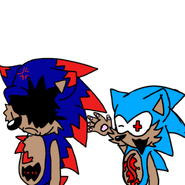 Cinos.eex being annoyed by Gorebian