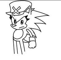 Earliest WIP of the Hedgehog form render.