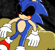 A Sonic.EXE plushie, ooh scary!