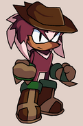 Old render of Thrash, previously named Claws