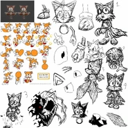 Concept art that serves as the ref for Lucas.