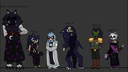 Height chart of Isaac, and his operators.