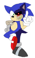 The Original Sonic.EXE render by JC The Hyena that was used for V6s pose.