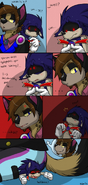 XiamtheFerret's end of an art trade with JC.