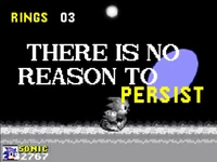 THERE IS NO REASON TO PERSIST