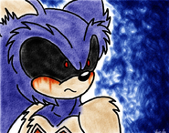 X looking at something with dissatisfaction.