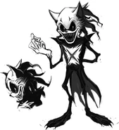 X as he'd appear in the comic.