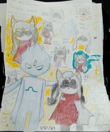 Doodle page Para made (featuring Serat0nin and The One Above All