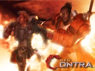 Neo Contra CG wallpaper featuring "Bill" and Jaguar.