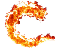 Flaming "C" logo