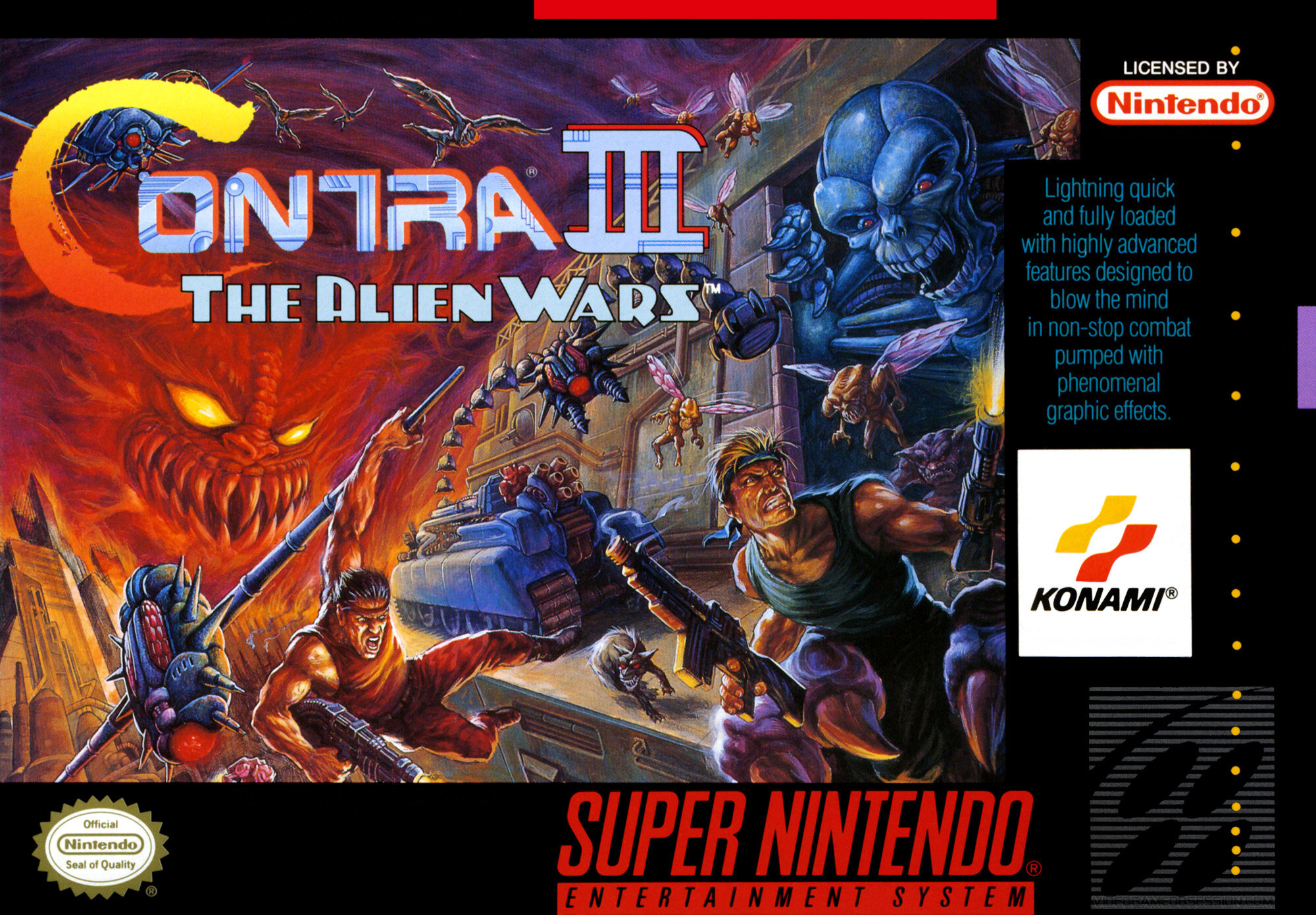 Contra 3 Super Nintendo Jogos