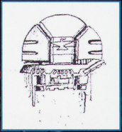 Guldaf concept sketch for Contra from the Contra Chronicle Vol.2 booklet.