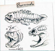 Concept artwork of the Barracuda for Contra 4.