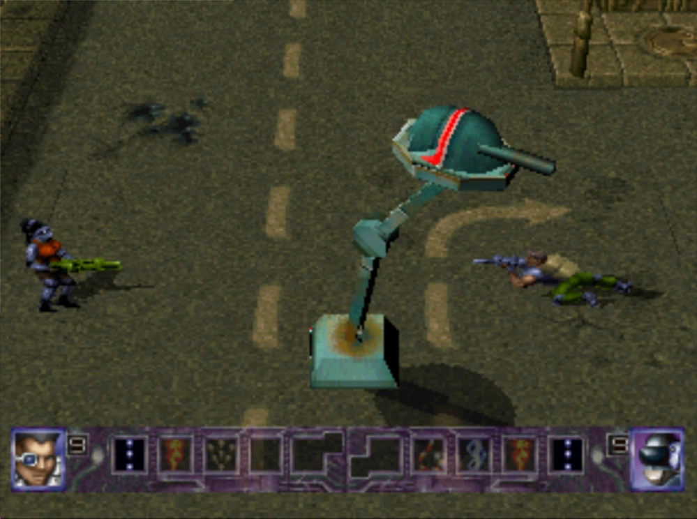 Lamppost Snake Turret | Contra Wiki | Fandom