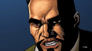 General Phoenix close-up, as he reveals his intentions.