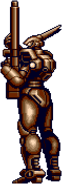 CX-2's golden statue in Ending B.