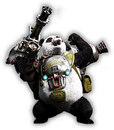 Hungry Beast A once noted human scientist called Kurt Steiner whose brain is now inserted in the body of an anthropomorphic cyborg panda. His status as a "Rogue" is due to General Phoenix declaring him an enemy after the doctor's escape.