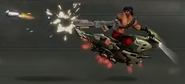 Lance piloting a Hover Bike in Operation Galuga.