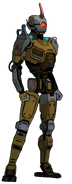 Bronwy's comic book-style artwork from the ending of Operation Galuga.