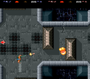 Crush Gun from Contra III. (top-down view)