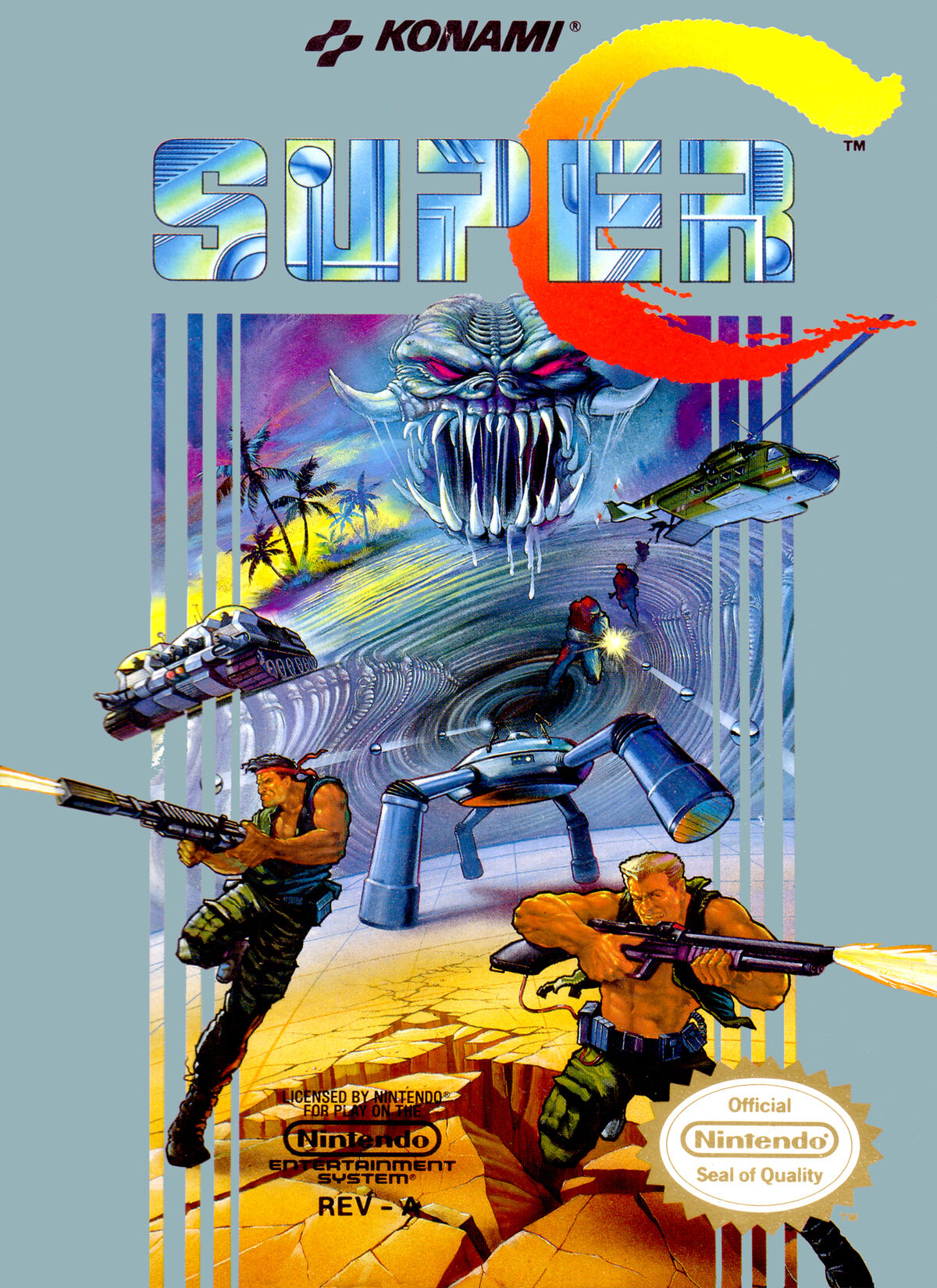 Super C (NES) | Contra Wiki | Fandom