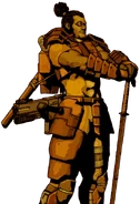 Cutout of Jaguar from the Mission 07 clear A-Rank or lower artwork from Neo Contra.