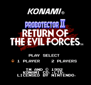 Probotector II title.png (4 KB) Probotector II NES title screen (Europe)
