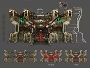 Gate concept artwork from Rogue Corps (views).