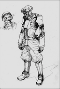 Assaulter artwork from Shattered Soldier.