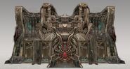 Gate concept artwork from Rogue Corps.