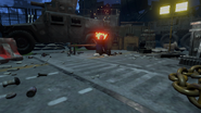 The Base Camp's Safe Room, used during online multiplayer games.